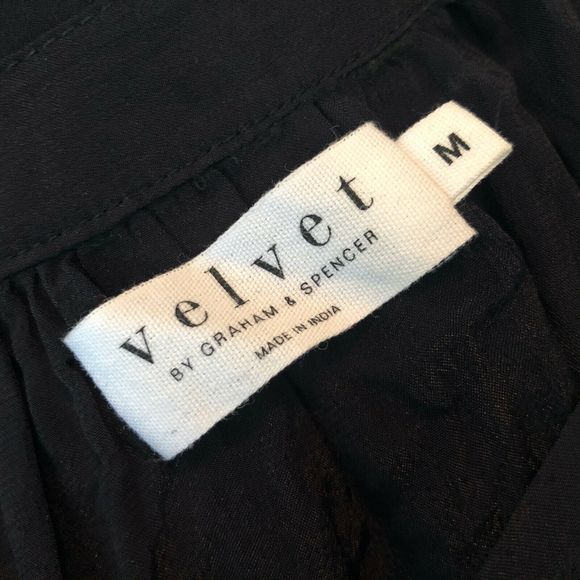 Velvet Graham Spencer Silk Sheer Blouse - Picture 7 of 9